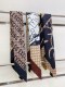 Gucci Fashion Versatile Double Sided Same Color Silk Square Towel 90 x 90 CM