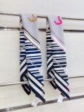 Chanel Fashion Versatile Double Sided Same Color Silk Square Towel 90 x 90 CM