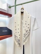 Chanel Fashion Versatile Double Sided Same Color Silk Square Towel 90 x 90 CM Chanel Fashion Versatile Double Sided Same Color Silk Square Towel 90 x 90 CM