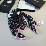 Chanel Fashion Versatile Silk Square Towel 90 x 90 CM