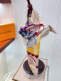 Louis Vuitton Fashion Versatile Double Sided Same Color Silk Square Towel 90 x 90 CM