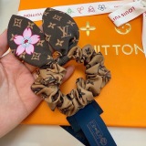 Louis Vuitton Fashion Versatile Cute Rabbit Ears Silk Hairbands