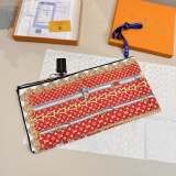 Louis Vuitton Classic Fashion Versatile Logo Chain Printed Silk Square Towel 90 x 90 CM