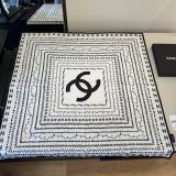 Chanel Fashion Versatile Silk Square Towel 90 x 90 CM