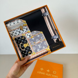 Louis Vuitton Fashion Versatile Silk Square Towel 90 x 90 CM