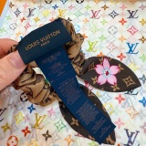 Louis Vuitton Fashion Versatile Cute Rabbit Ears Silk Hairbands