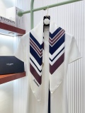 Yves Saint Laurent Fashion Versatile Double Sided Same Color Silk Square Towel 90 x 90 CM