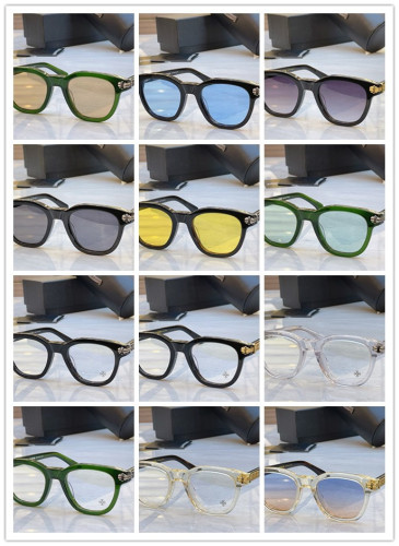 Chrome Hearts Fashion Personalized Versatile Glasses Model: MOS Size: 52-21-153