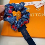 Louis Vuitton Fashion Versatile Cute Rabbit Ears Silk Hairbands