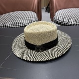 Gucci Fashion Versatile Dome Hollow Grass Hat Sunscreen Hat