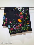 Chanel Fashion Versatile Flower Double Sided Cashmere Square Towel 140 x 140 CM