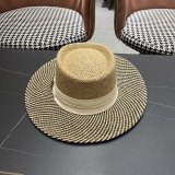 Gucci Fashion Versatile Dome Hollow Grass Hat Sunscreen Hat