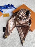 Louis Vuitton Fashion Versatile Silk Square Towel 90 x 90 CM