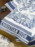 Dior Fashion Versatile Double Sided Silk Square Towel 90 x 90 CM