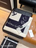 Chanel Fashion Versatile Double Sided Cashmere Square Towel 140 x 140 CM