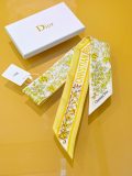 Dior Fashion Versatile Double Sided Silk Ribbon Hair Strap 6 x 105 CM