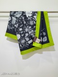 Gucci Fashion Versatile Flower Double Sided Silk Square Towel 90 x 90 CM