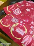 Gucci Fashion Versatile Flower Double Sided Silk Square Towel 90 x 90 CM
