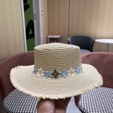 Chanel Fashion Versatile Straw Hat Beach Sunscreen Hat