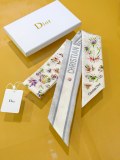 Dior Fashion Versatile Double Sided Silk Ribbon Hair Strap 6 x 105 CM