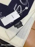 Chanel Fashion Versatile Double Sided Cashmere Square Towel 140 x 140 CM