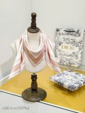 Dior Fashion Versatile Double Sided Silk Square Towel 90 x 90 CM