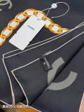 Chanel Fashion Versatile Double Sided Silk Square Towel 90 x 90 CM