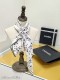 Chanel Fashion Versatile Logo Printed Double Sided Silk Square Towel 90 x 90 CM