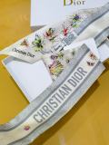 Dior Fashion Versatile Double Sided Silk Ribbon Hair Strap 6 x 105 CM