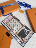 Louis Vuitton Fashion Versatile Silk Square Towel 90 x 90 CM