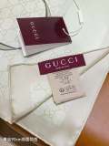 Gucci Fashion Versatile Double Sided Silk Square Towel 90 x 90 CM