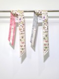 Dior Fashion Versatile Double Sided Silk Ribbon Hair Strap 6 x 105 CM