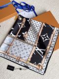 Louis Vuitton Fashion Versatile Silk Square Towel 90 x 90 CM