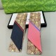 Gucci Fashion Versatile Bee Logo Printed Double Sided Silk Scarf Hair Strap 6 x 90 CM