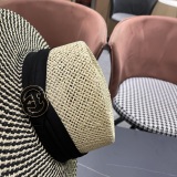 Gucci Fashion Versatile Dome Hollow Grass Hat Sunscreen Hat
