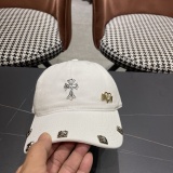 Chrome Hearts Retro Versatile Baseball Hat Sunscreen Hat