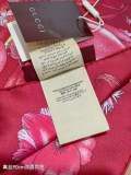 Gucci Fashion Versatile Flower Double Sided Silk Square Towel 90 x 90 CM