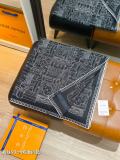 Louis Vuitton Fashion Versatile Double Sided Silk Square Towel 90 x 90 CM