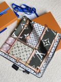 Louis Vuitton Fashion Versatile Silk Square Towel 90 x 90 CM