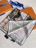 Louis Vuitton Fashion Versatile Silk Square Towel 90 x 90 CM