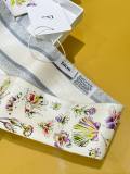 Dior Fashion Versatile Double Sided Silk Ribbon Hair Strap 6 x 105 CM