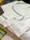 Gucci Fashion Versatile Double Sided Silk Square Towel 90 x 90 CM