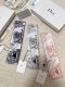 Dior Fashion Versatile Printed Silk Hair Strap Scarf 6x 100 CM