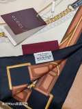 Gucci Fashion Versatile Double Sided Silk Square Towel 90 x 90 CM