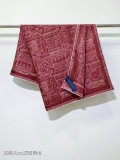 Louis Vuitton Fashion Versatile Double Sided Silk Square Towel 90 x 90 CM