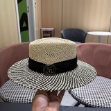 Gucci Fashion Versatile Dome Hollow Grass Hat Sunscreen Hat