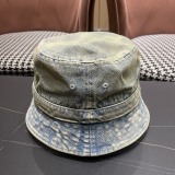 Dior Retro Four Seasons Sunscreen Basin Hat Sunshade Cowboy Fisherman Hat