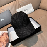 Dior Classic Versatile Baseball Hat Couple Sunshade Duck Tongue Hat 56CM