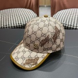 Gucci Fashion Logo Printed Baseball Hat Unisex Versatile Sunshade Duck Tongue Cap