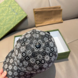 Gucci Classic GG Baseball Hat Couple Versatile Duck Tongue Hat 56CM